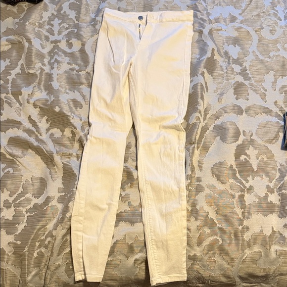 Topshop Denim - Topshop Joni Jeans - White